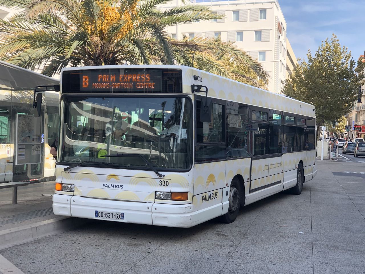 Palm Bus 330 Linge B Gare SNCF Cannes