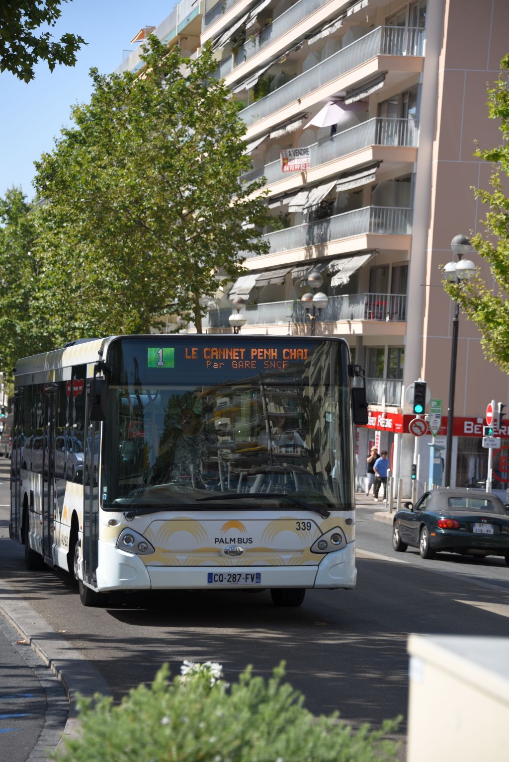 Palm Bus 339 Cannes