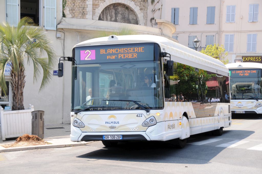 Palm Bus 422 Hotel de Ville Cannes