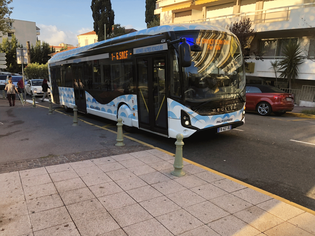 Palm Bus 434, ligne 1 au Cannet